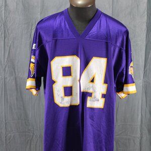 Minnesota Vikings Jersey (VTG) - Randy Moss 84 Logo Athletic - Men's XL